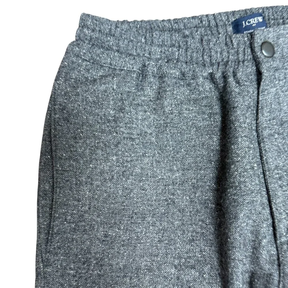 J. CREW Men's EUC Wool Stadium‎ Jogger Pant Gray | Size XS